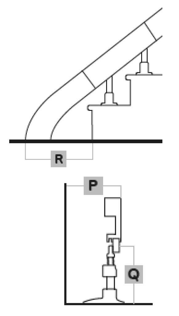 Acorn curved Stairlift staircase mechanism