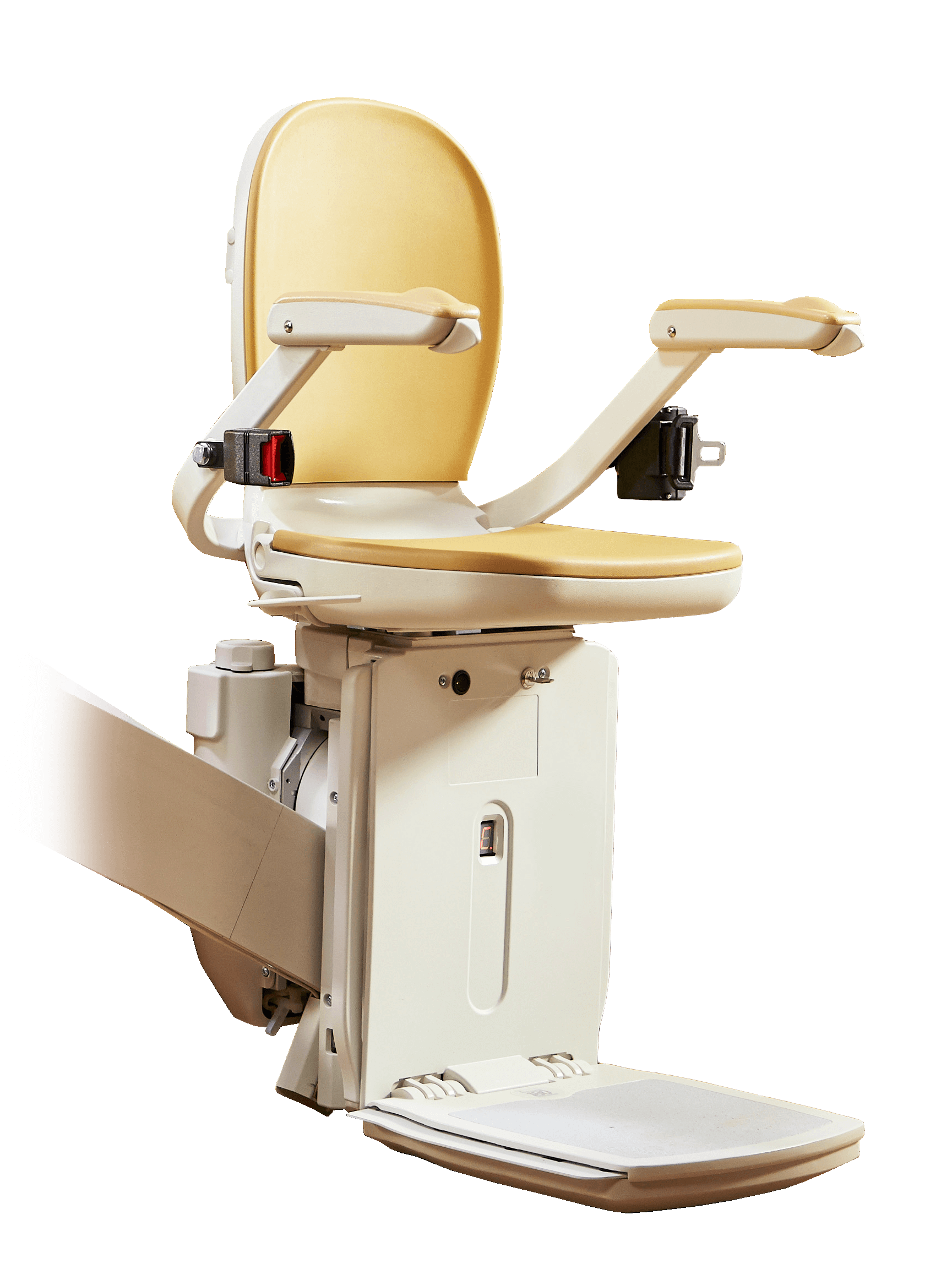 Acorn curved Stairlift side view